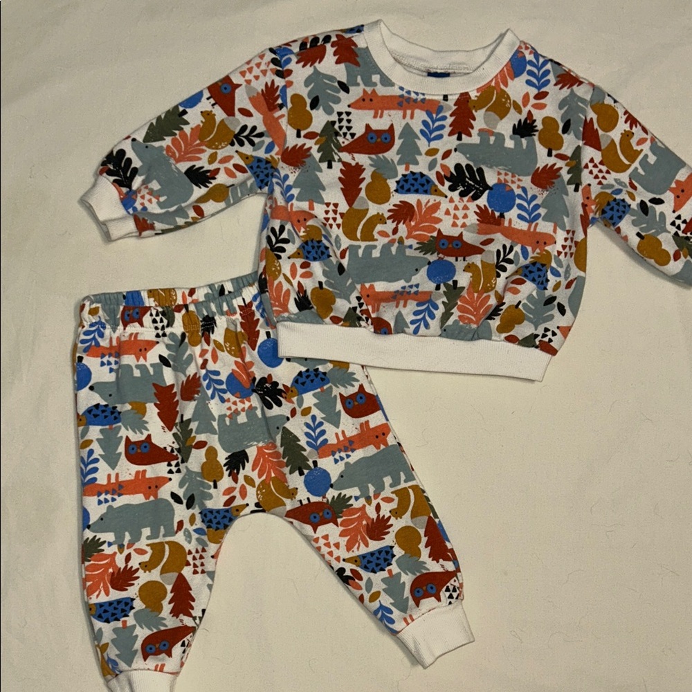 Animal Print Baby Outfit